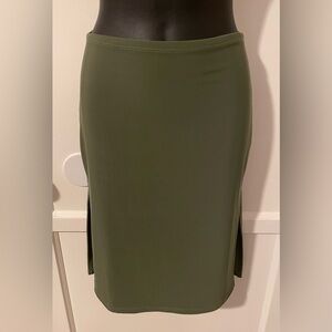 JUDY Y2K Pencil Midi Skirt! 🫒